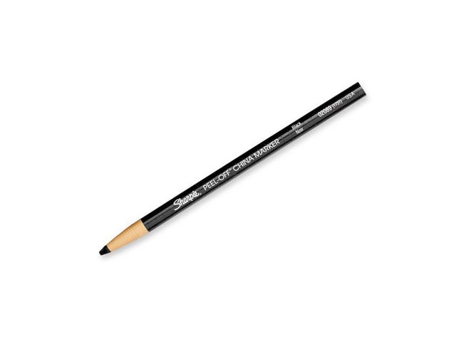 Märkpenna vax SHARPIE China svart - 3