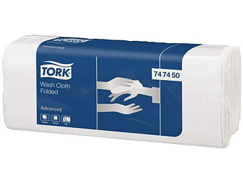 Tvättlapp TORK Adv 6-lag vit 1600/FP