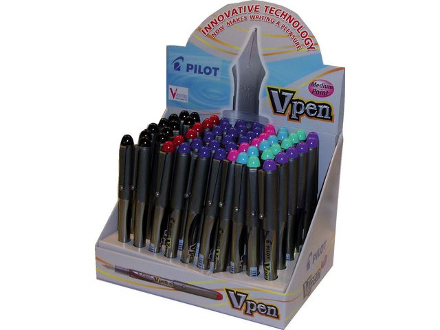 Reservoarpenna PILOT V-pen Blå - 2