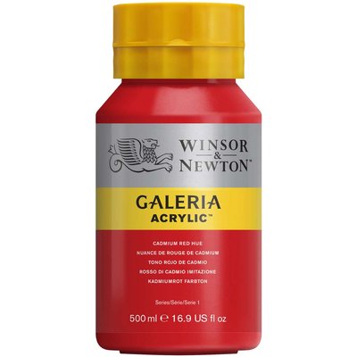 Akrylfärg Galeria 500 ml röd 