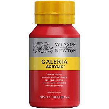 Akrylfärg Galeria 500 ml röd 