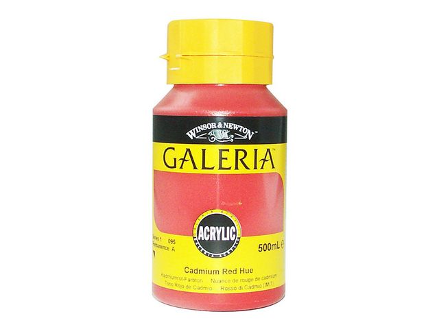 Akrylfärg Galeria 500 ml röd  - 2