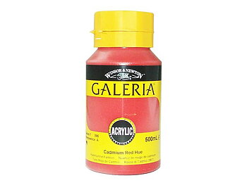Akrylfärg Galeria 500 ml röd 