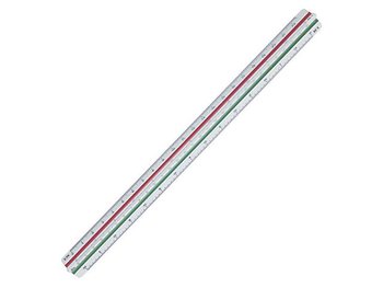 Skallinjal STAEDTLER skalor 1:20-100