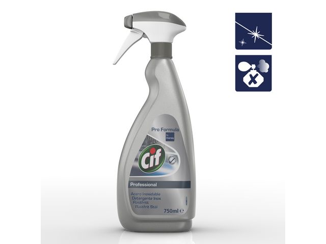 Allrengöring CIF rostfritt&glas 750ml