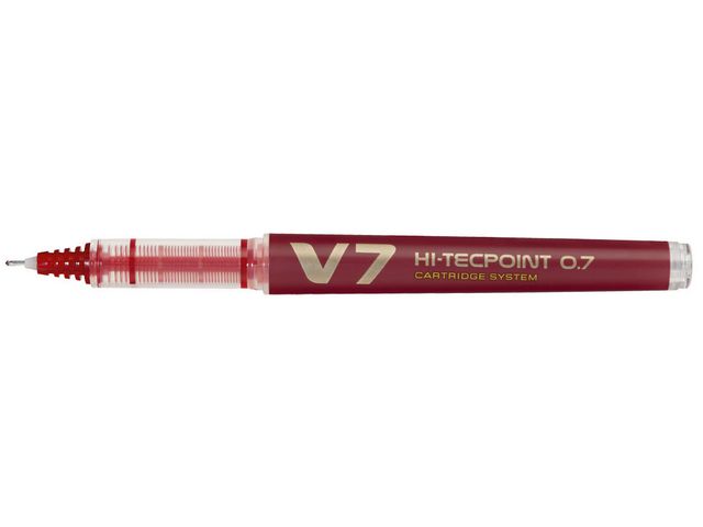 Bläckkulpenna PILOT Hi-Tec V7 röd