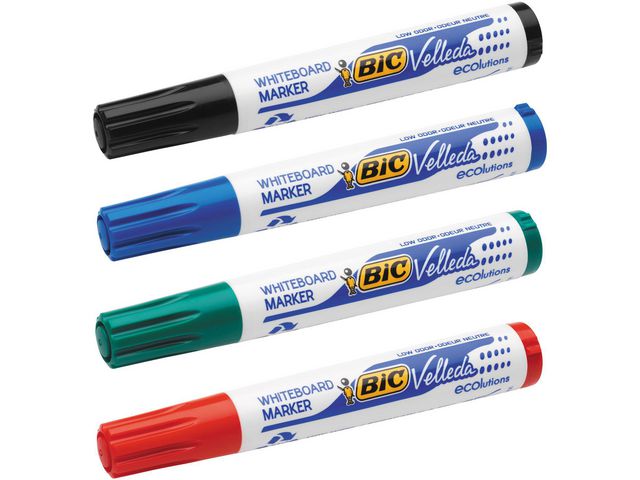Whiteboardpenna BIC Velleda 1701 ECO Blå - 2