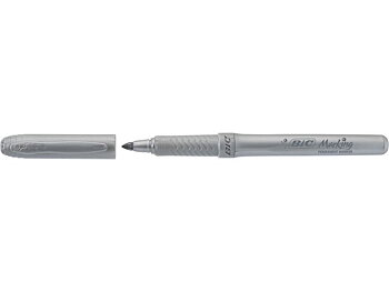 Märkpenna BIC guld+silver 1 av varje