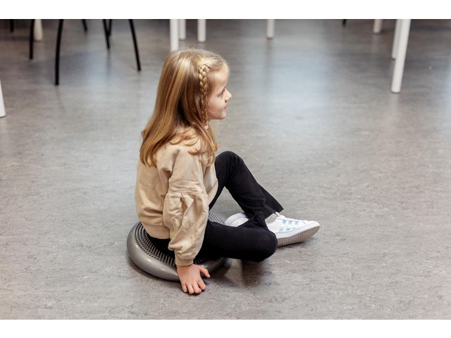 Ergonomisk sittkudde  25 cm skola grå  - 3