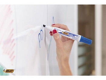 Whiteboardpenna BIC Velleda 1751 ECO blå