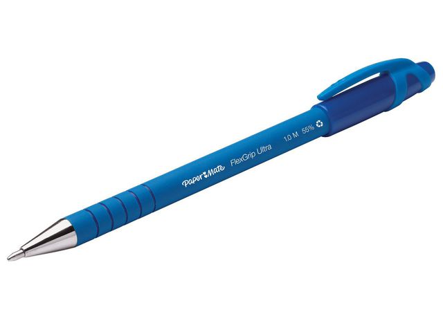 Kulpenna PAPER MATE FlexGrip Cap 1,0 blå