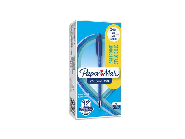 Kulpenna PAPER MATE FlexGrip Cap 1,0 blå - 4