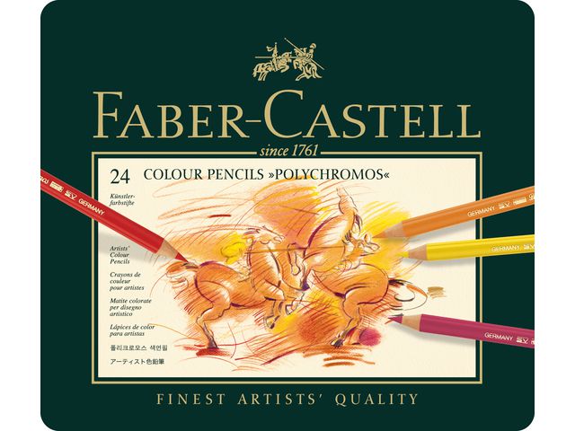 Färgpennor Faber Castell Polychroms 24/fp - 4