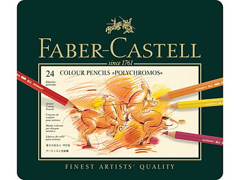 Färgpennor Faber Castell Polychroms 24/fp
