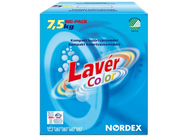 Tvättmedel Lavér Color 7,5kg
