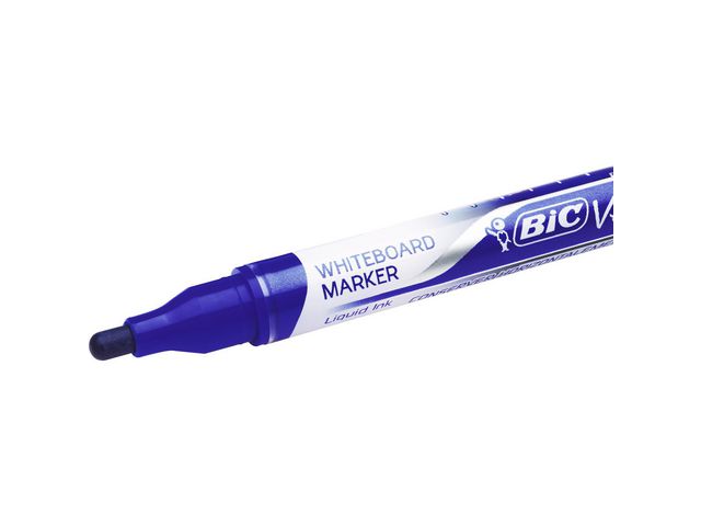Whiteboardpenna BIC Velleda liq B12 blå - 4