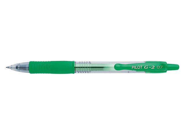 Gelpenna PILOT G-2 0,7 grön - 2