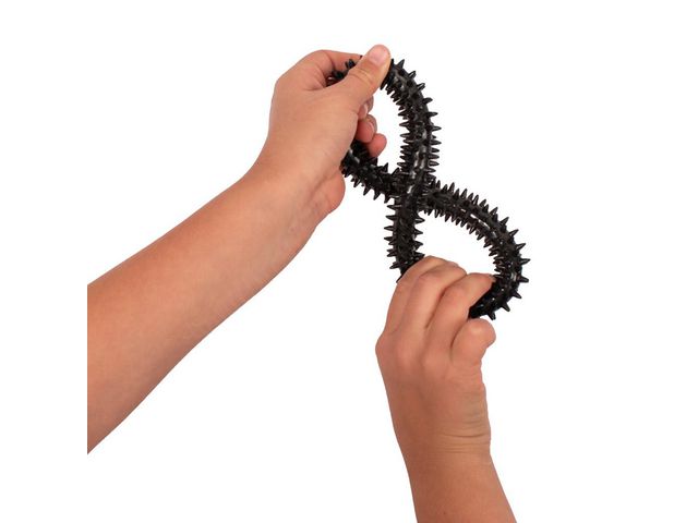 Noppring sinnesro 14 cm svart