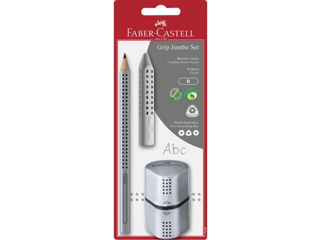 Blyertspenna Faber Castell Jumbo Grip set