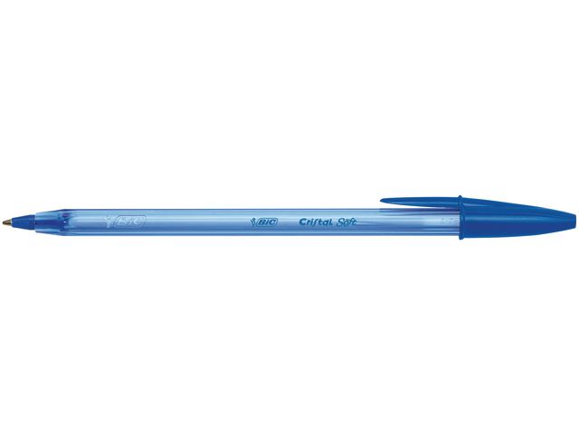 Kulpenna BIC Cristal Soft 1,2 blå - 3