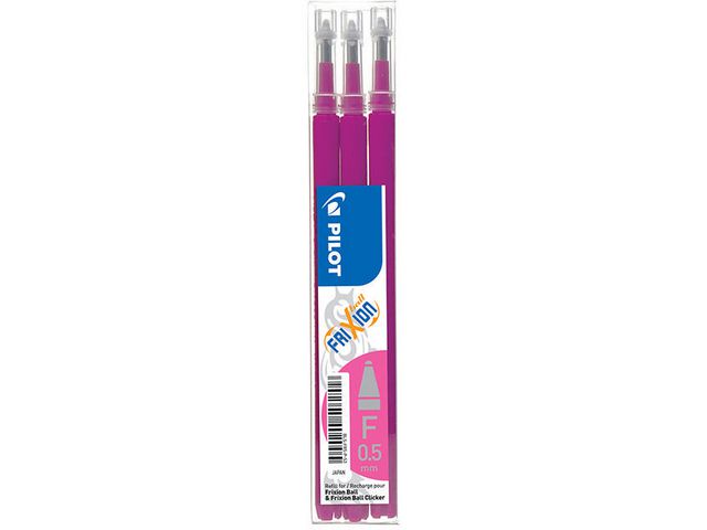Patron PILOT Frixion 0,5mm rosa 3/FP