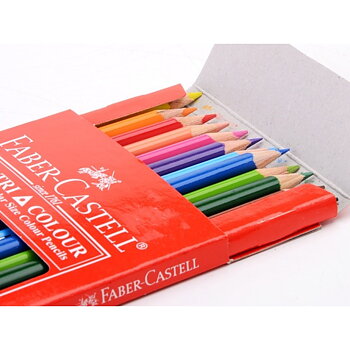 Färgpennor Faber Castell Tri Colour 12/fp