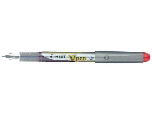 Reservoarpenna PILOT V-pen Röd - 2