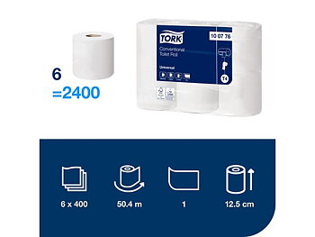 Toalettpapper TORK Universal 1-lag