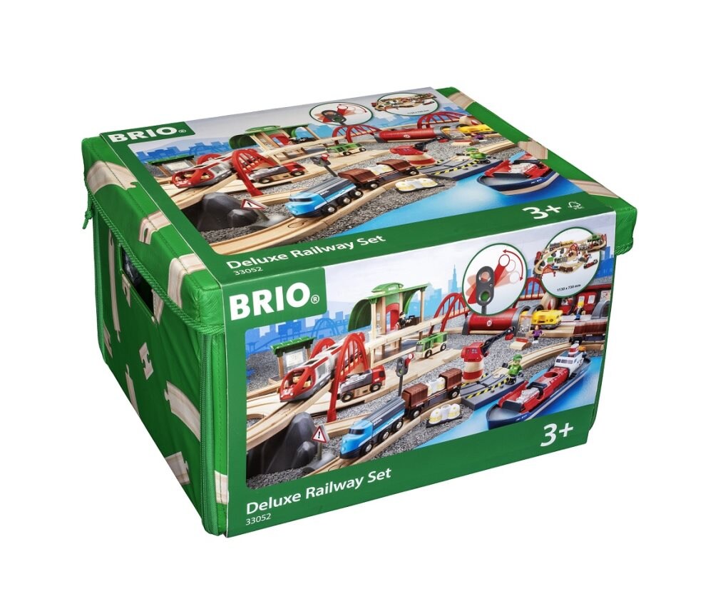 Järnvägsset BRIO World - 33052 Deluxe - 7