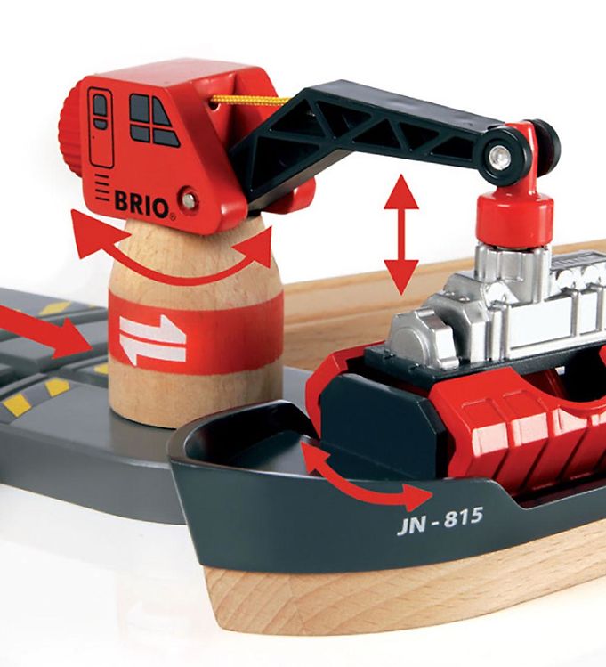 Järnvägsset BRIO World - 33052 Deluxe - 5