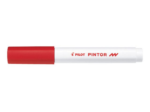 Märkpenna PILOT Pintor F röd - 2