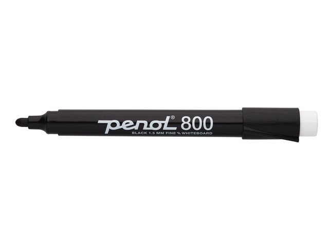 Whiteboardpenna PENOL 800 rund svart - 2