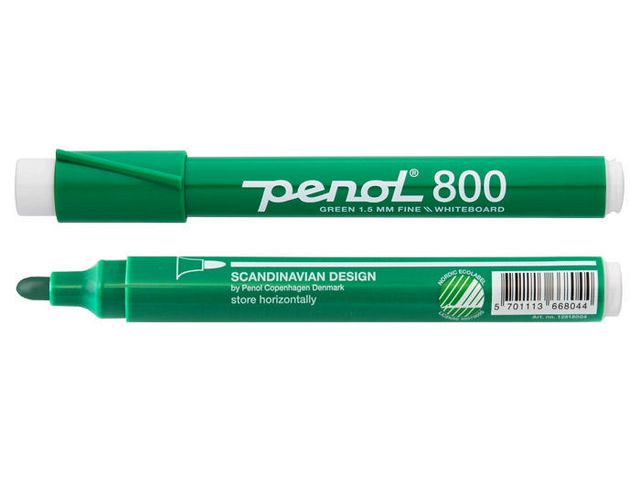 Whiteboardpenna PENOL 800 rund grön - 3