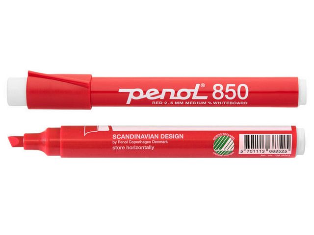 Whiteboardpenna PENOL 850 sned röd - 3