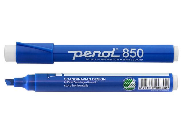 Whiteboardpenna PENOL 850 sned blå - 3