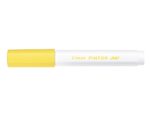 Märkpenna PILOT Pintor F gul - 2