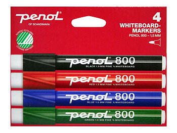 Whiteboardpenna PENOL 800 rund 4/FP