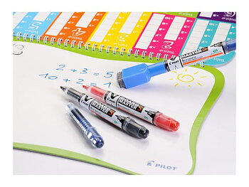 Whiteboardpenna PILOT Master rund svart
