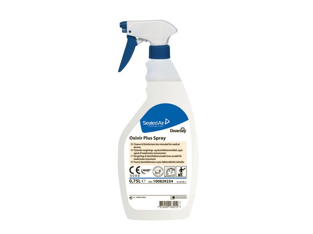 Rengöring DI Oxivir Plus Spray 0,75L