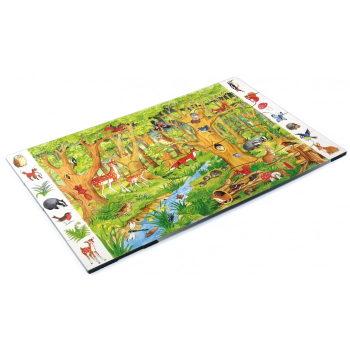 Golvpussel skogen 49 cm 24 delar