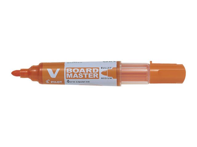 Whiteboardpenna PILOT V Board rund orange