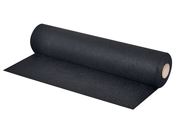 Filttyg rulle 5 meter svart