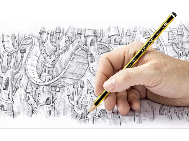 Blyertspenna STAEDTLER Noris 120 B 12/FP - 3