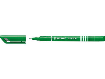 Fiberpenna STABILO 0.3mm grön