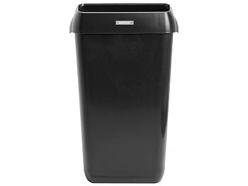 Papperskorg KATRIN 25L m. lock Svart
