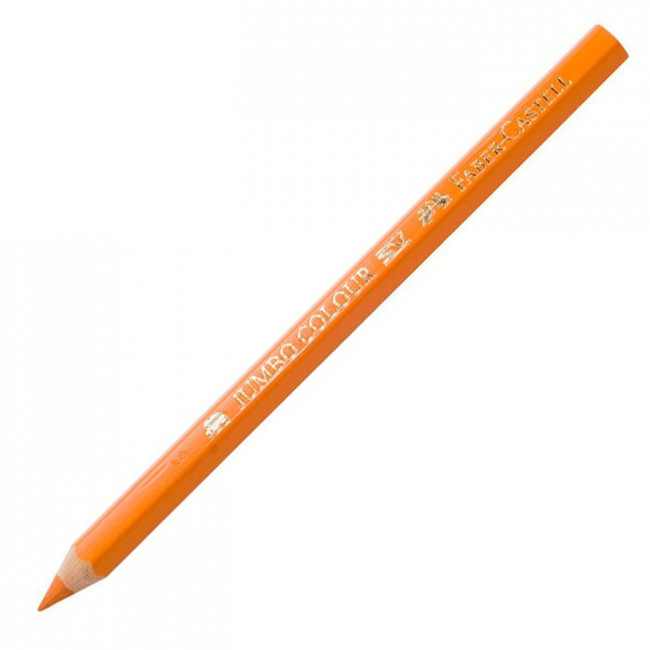Färgpennor Faber Castell Jumbo orange 12/fp
