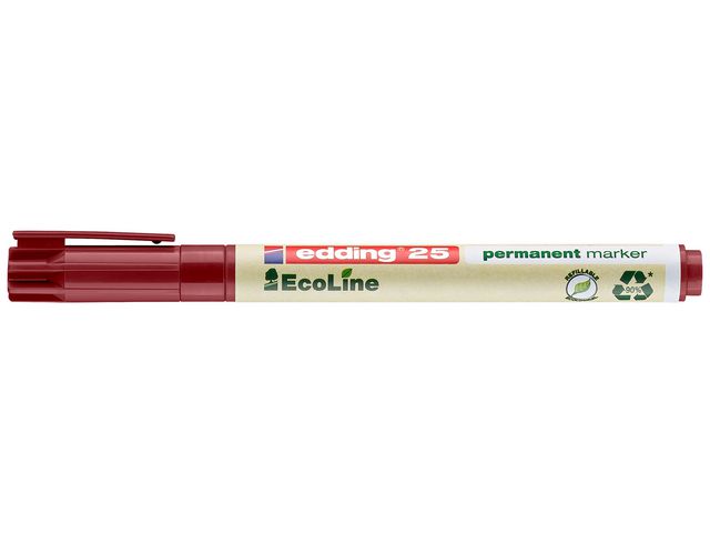 Märkpenna EDDING Ecoline 25 röd - 2