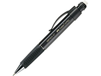 Stiftpenna Grip Plus 0,7 mm Svart Met.