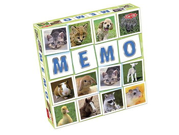 Spel Memory djurungar