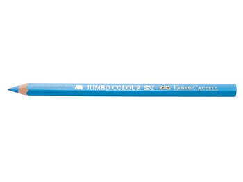 Färgpennor Faber Castell Jumbo ljusblå 12/fp